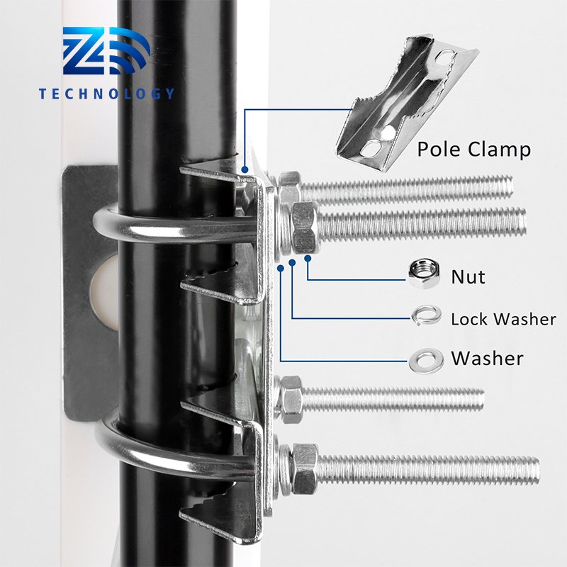 Wireless Lte Long Range Outdoor Gsm 3g 4g 5g Wifi Log Periodic Mobile Phone Signal Booster LPDA Antenna
